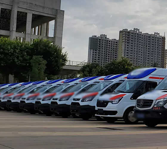 吉县服务车队展示